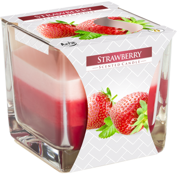 Rainbow Jar Candle - Strawberry - Hira Online